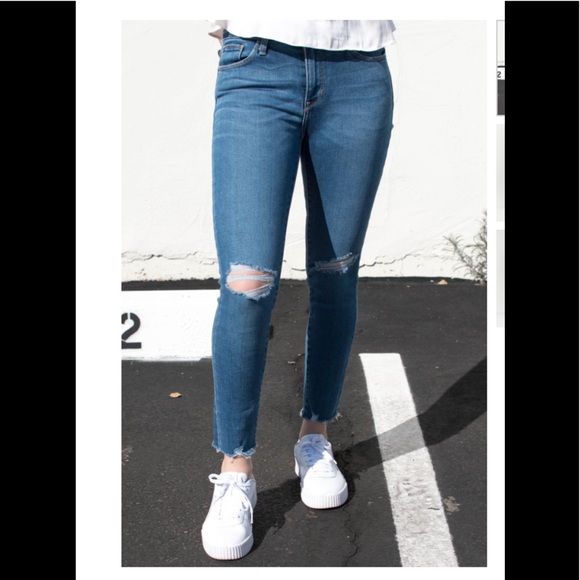 Just Black Denim - Adorable Just Black Ripped Skinny Jean💕